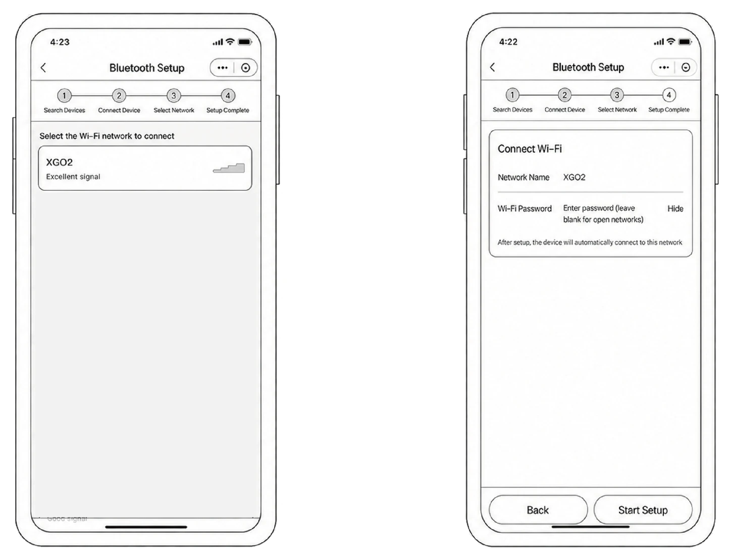 Select & Configure WiFi